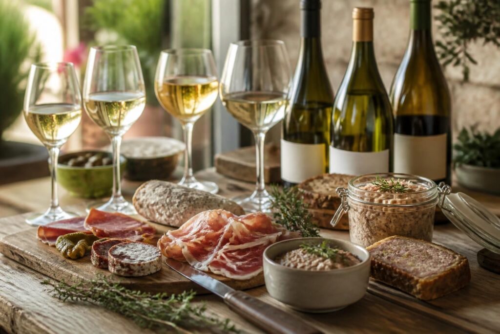 découvrez l'accord parfait entre la charcuterie de l'ouest et les vins blancs de loire, pour une dégustation savoureuse alliant tradition et terroir.