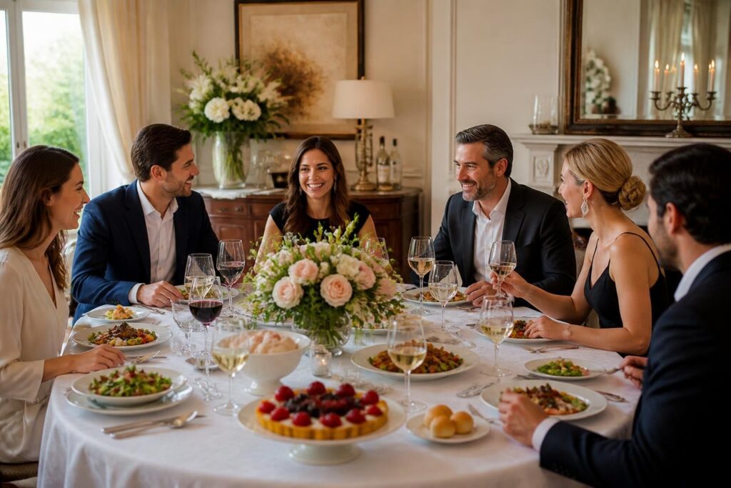 Organiser un repas de réception à la maison : le guide du relais