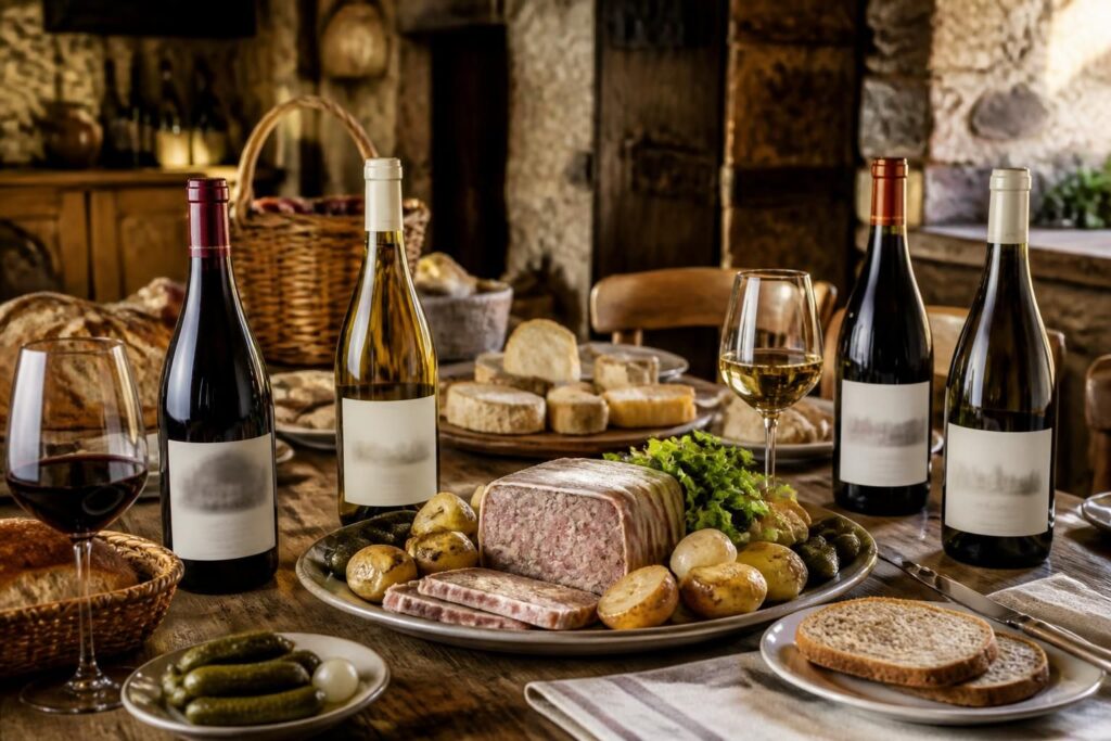 Quels vins de Loire servir avec un plat de terroir mayennais ?