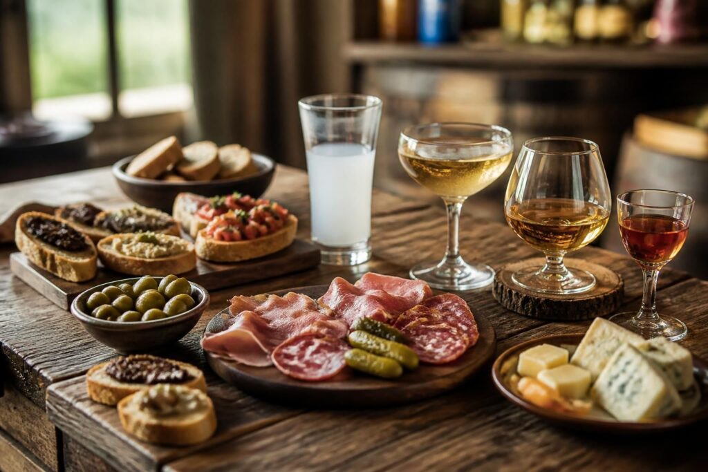 découvrez des recettes d'apéritifs régionaux authentiques et apprenez à les marier avec les spiritueux locaux pour des moments conviviaux et savoureux.