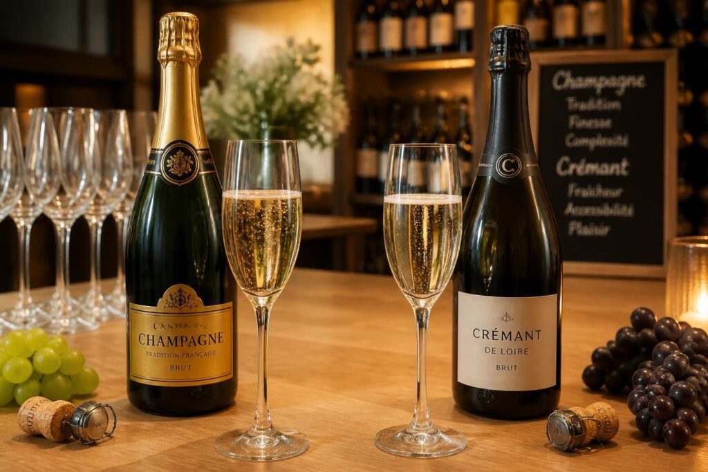 découvrez les différences entre le champagne et le crémant, ainsi que nos conseils pour bien choisir votre vin effervescent en fonction de vos goûts et occasions.