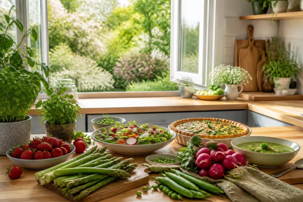 découvrez les meilleures recettes de printemps pour cuisiner avec des ingrédients de saison, frais et savoureux. idées faciles et gourmandes pour une cuisine saine et colorée.