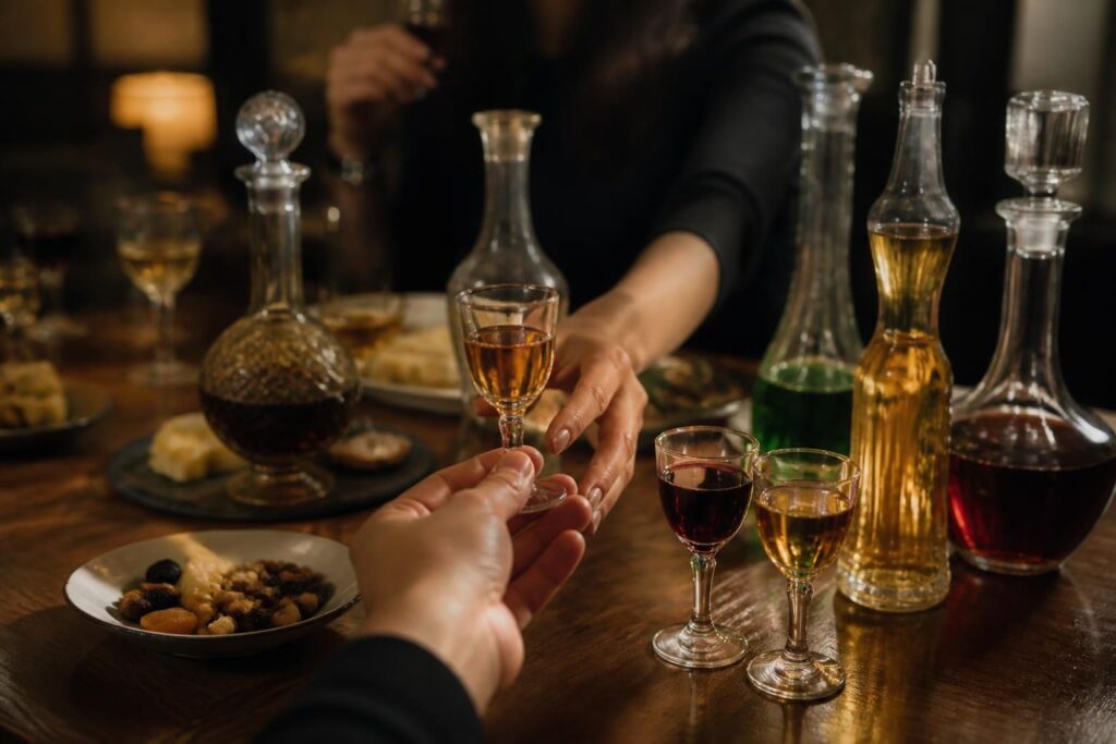 découvrez notre sélection de digestifs et liqueurs pour bien terminer vos repas en douceur et en saveur.