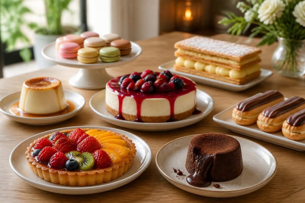 découvrez 7 desserts maison inratables pour impressionner vos invités et réussir vos réceptions avec des pâtisseries délicieuses et faciles à réaliser.