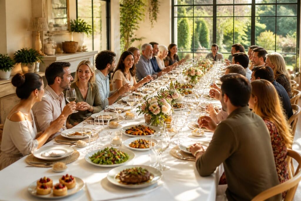 découvrez nos conseils pratiques pour organiser un repas de groupe réussi pour 30 personnes, de la planification à la gestion des invités et du menu.