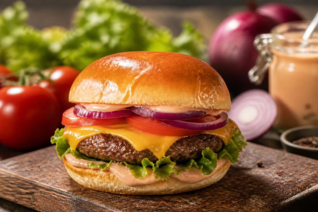 découvrez notre recette facile de burger pour un repas gourmand et rapide à préparer, parfait pour satisfaire toutes vos envies de saveurs.