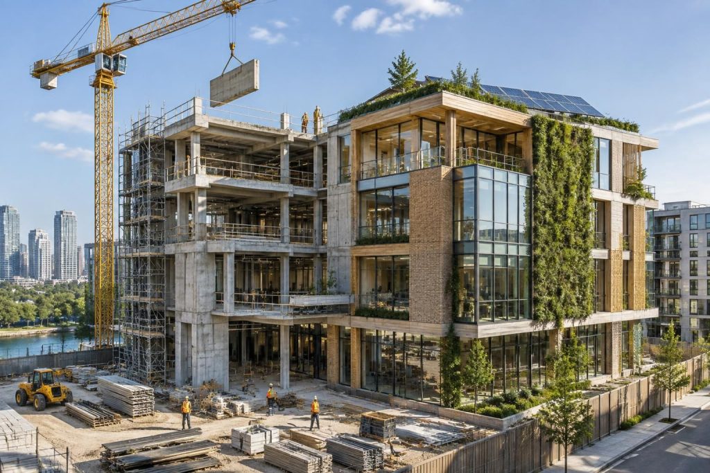 découvrez les matériaux, techniques et tendances qui façonnent la construction aujourd’hui, pour des projets plus durables, performants et innovants.