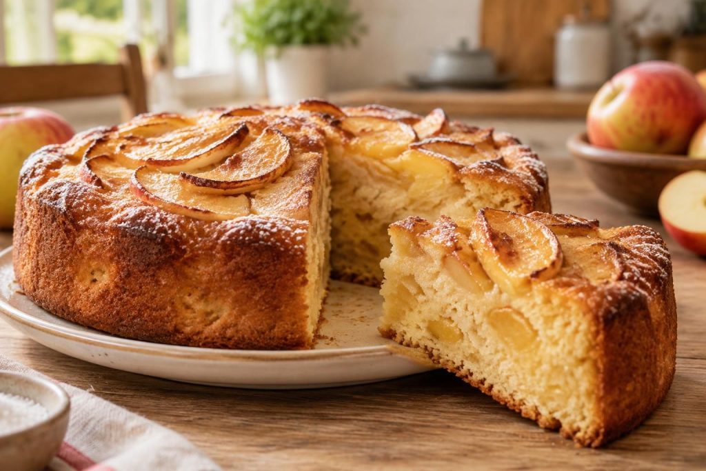 préparez un gâteau aux pommes moelleux en un rien de temps grâce à cette recette facile et rapide, idéale pour un dessert gourmand et réussi.