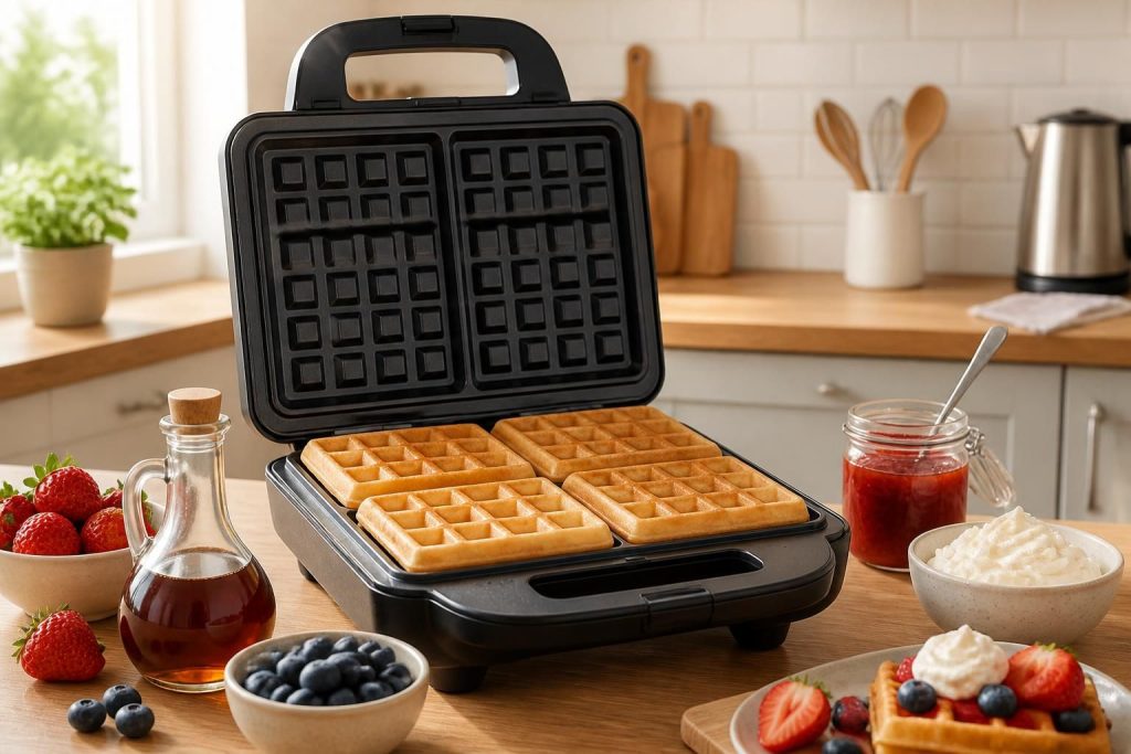 découvrez comment choisir le gaufrier 4 gaufres idéal pour réaliser facilement des gourmandises maison croustillantes et savoureuses. guide d'achat et conseils pratiques.