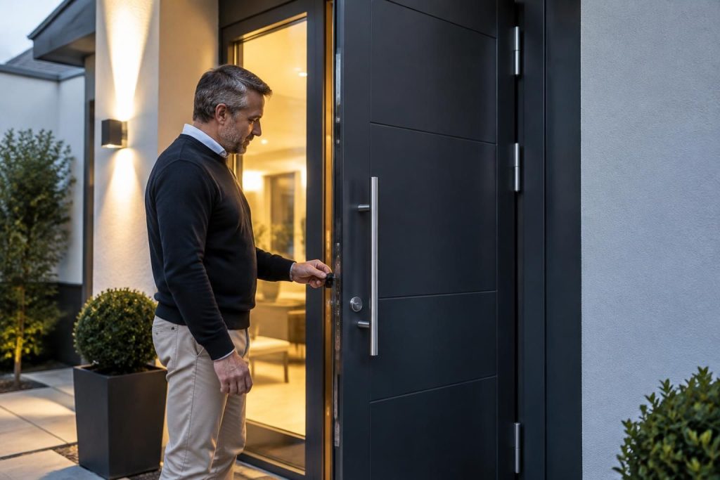 renforcez la sécurité de votre maison avec une porte blindée anti-effraction : profitez d’une protection fiable et d’une tranquillité d’esprit au quotidien.