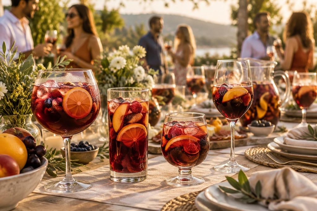découvrez quel verre à sangria choisir pour vos réceptions : forme, contenance et style pour servir vos boissons avec élégance.